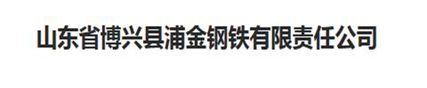 山东省博兴县浦金钢铁有限责任公司