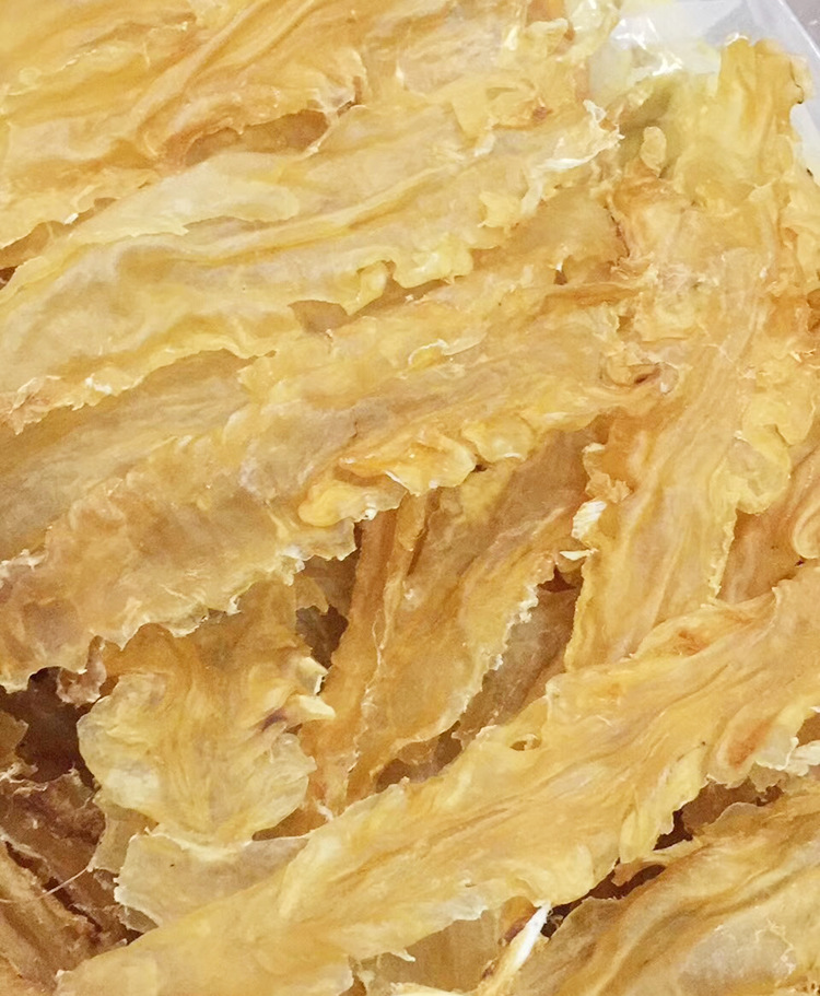 鱼胶干货 批发鱼胶足干货 黄花胶筒月子花胶海味鱼鳔鱼肚厚孕妇滋补品250g示例图9