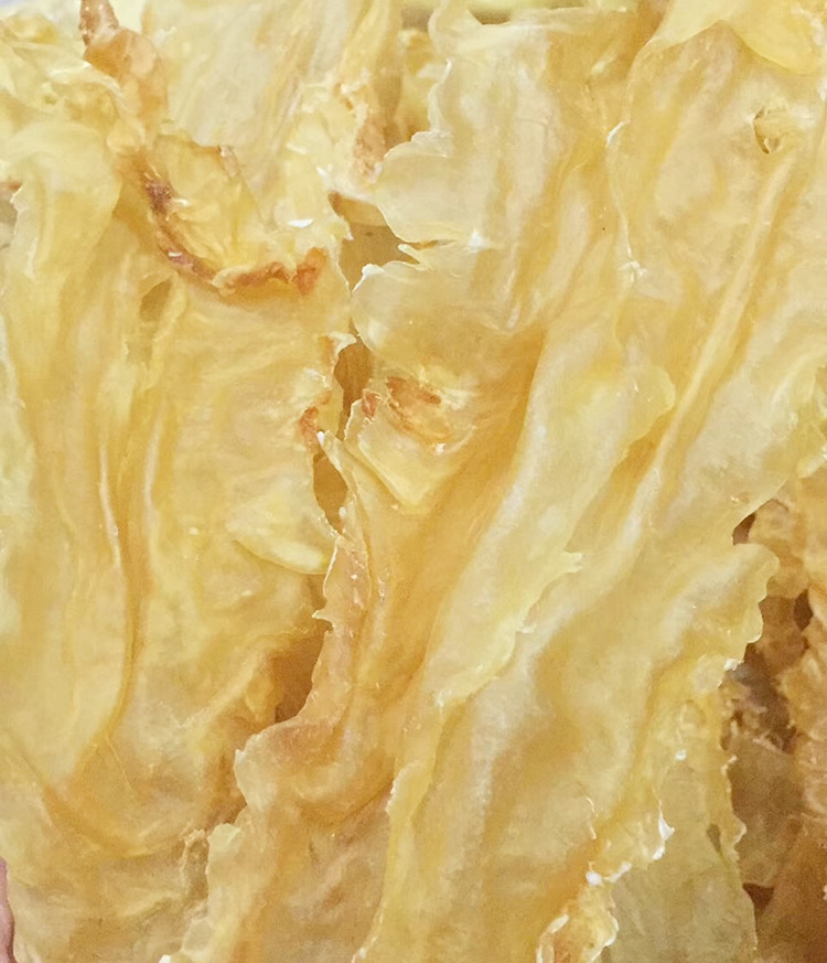 鱼胶干货 批发鱼胶足干货 黄花胶筒月子花胶海味鱼鳔鱼肚厚孕妇滋补品250g示例图13