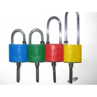 室外塑钢挂锁|通用钥匙塑钢锁|电力专用塑钢挂锁